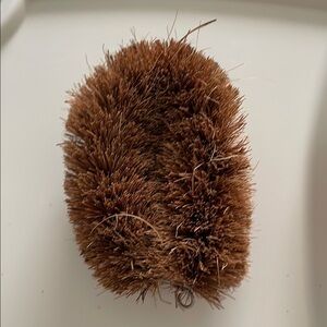 Natural Fiber Scrubbing Brush Japanese Tawashi Brush